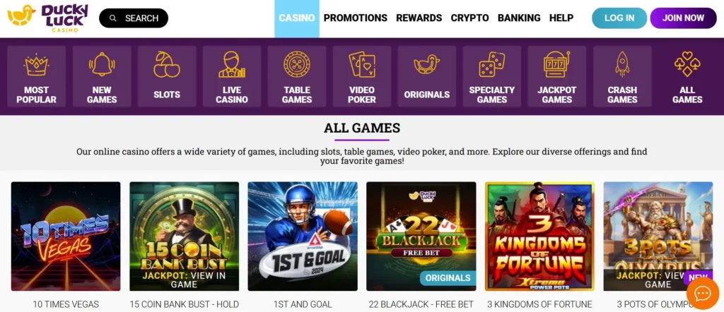 Highest RTP Slots at DuckyLuck (96%+)